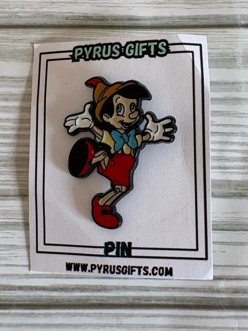 ✨Disney Inspired Pinocchio Enamel Pin